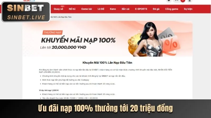 Hoàn trả thể thao 6789bet